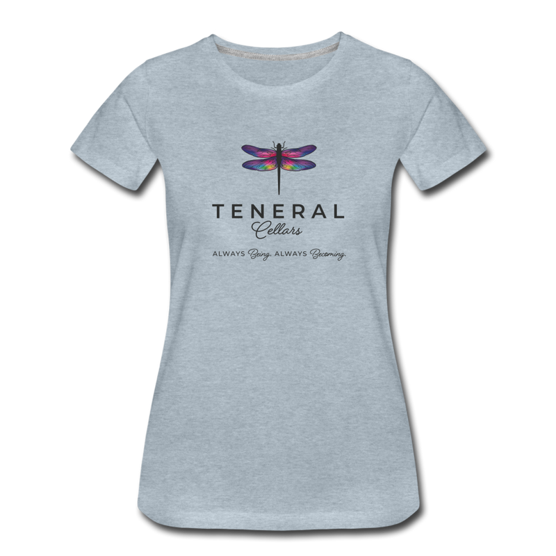 Teneral Cellars Women’s Premium T-Shirt - Heather Ice Blue